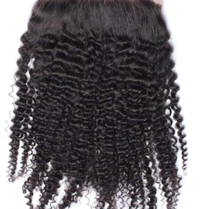 Afro curl lace closure NQLC-C-4in-22