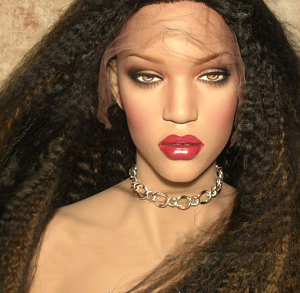 Kinky hair Lace wig NQ-LC-AC20